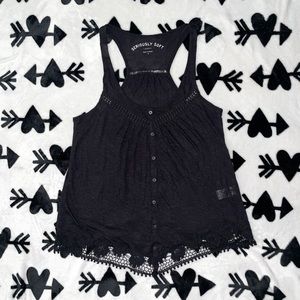 Long flowy lightweight tank top